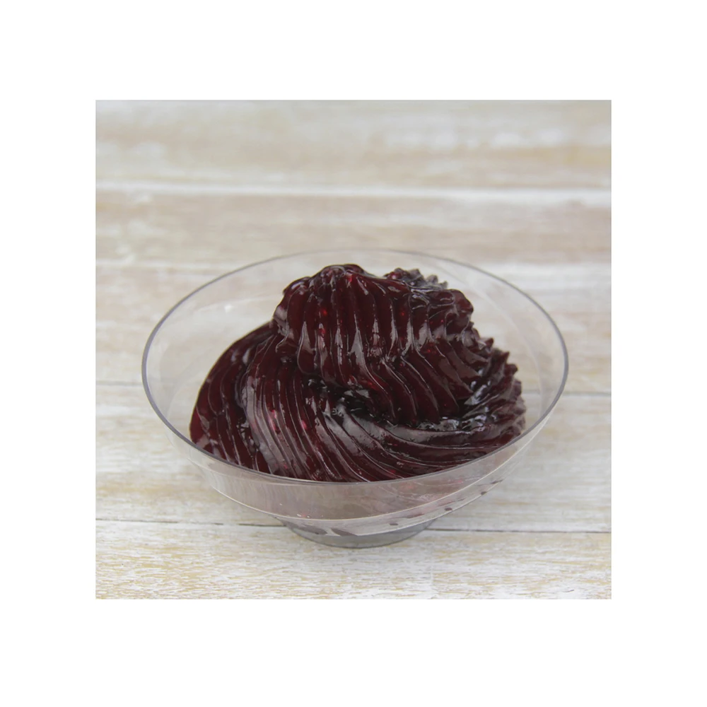 Cake and pastry fillings with fruit pieces 20%, bakery ingredients