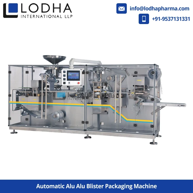  Автоматическая плоская комбинированная упаковочная машина для таблеток из алюминия и ПВХ