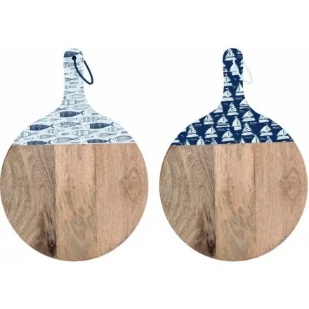 Printed Wooden Fruit Meat Salad Cutting Chopping Board For Home Kitchen Restaurant and Hotel Daily Usage Chopping Board