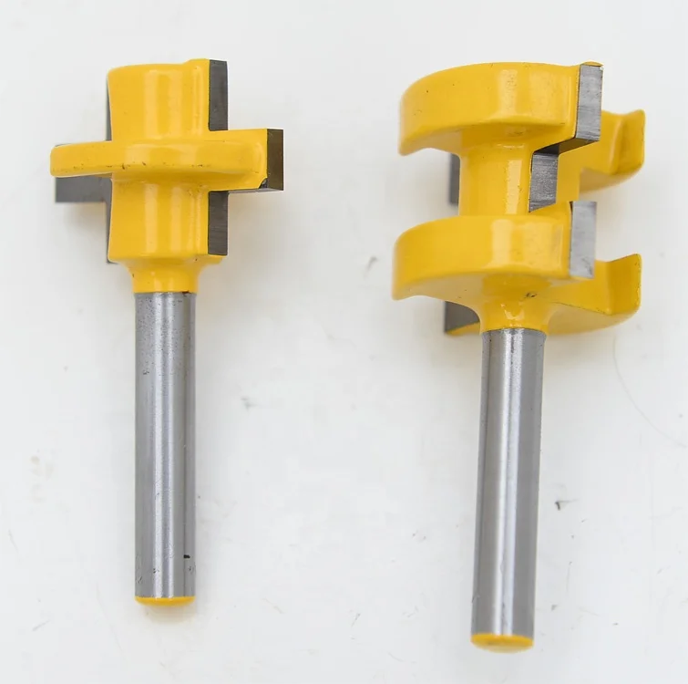 
Glue Joint Router Bits Set - 1/2