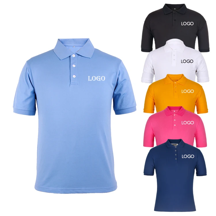 Professional Custom Polo shirt Men High quality Cotton Polo T-shirt made in Bangladesh