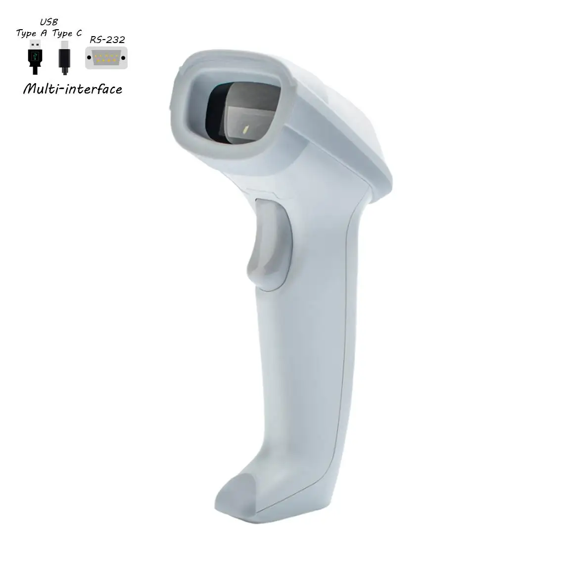 USB Fast Scanning Cabled 1D Barcode Scanner