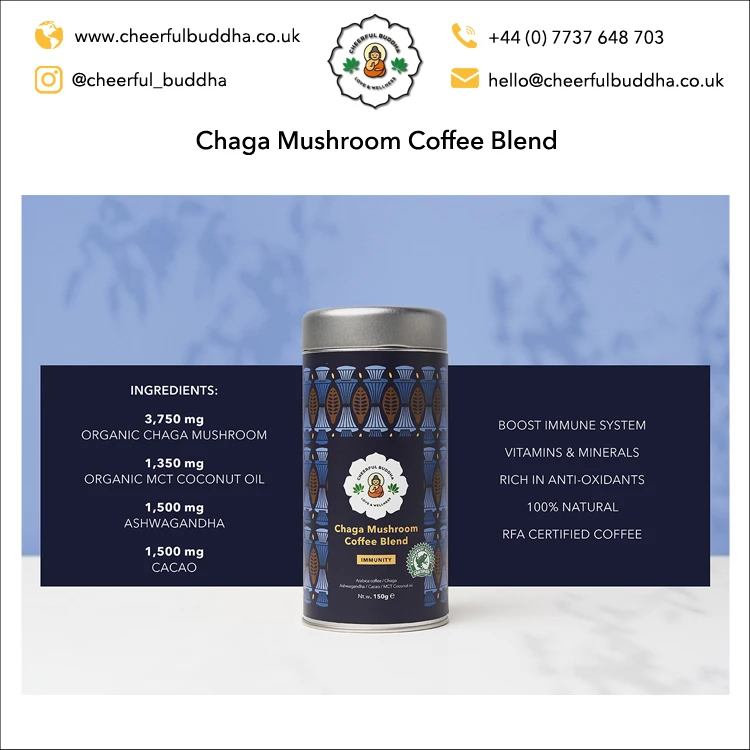  Высококачественная кофейная смесь из грибов Чаги Superfood поставка крупными партиями от надежного поставщика