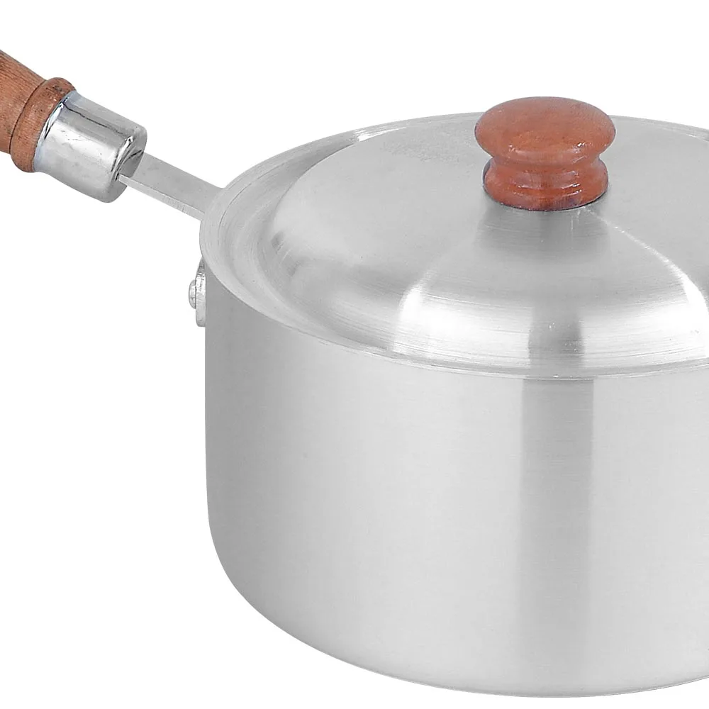 Chef Cookware Round Wooden Handle Sauce Pan 20cm