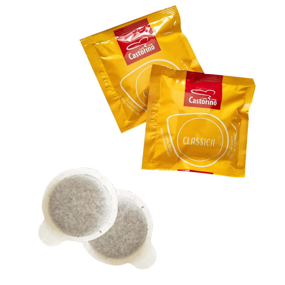 Top Class PODS CLASSIC Italian Coffee Caffe Castorino 50 pz for home / HO.RE.CA.