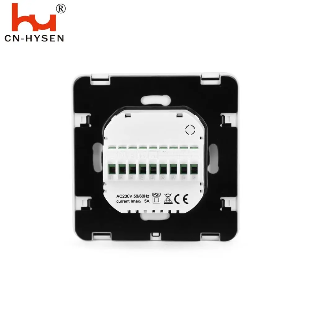 HY03AC Tuya wifi control digital thermostat programmable Thermostat For Fan Coil With Modbus Or RS485