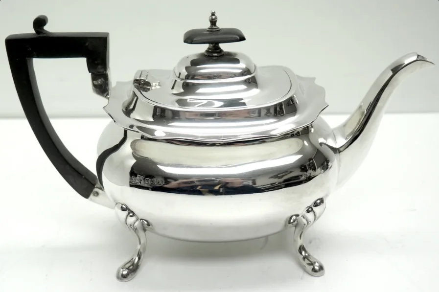 Современный EPNS золотой Латунный Чай Кофе Кава набор с 3 горшками блестящий никель для сервировки подарков наборы на свадьбу фирменный домашний декор