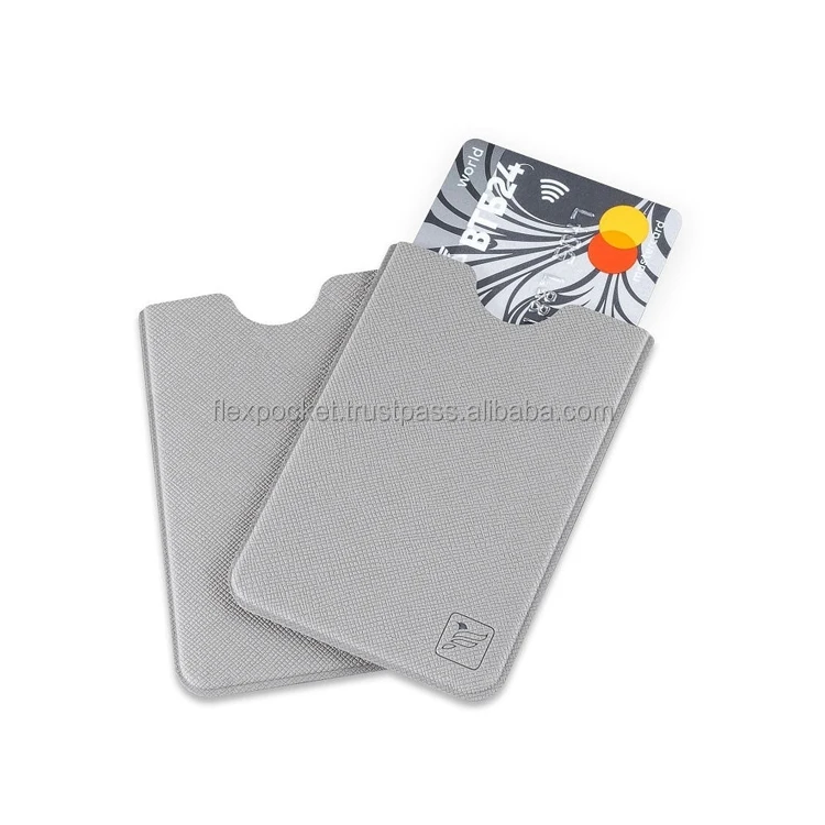 Практичный держатель карт с безопасной блокировкой RFID на основе принципа экранирования для