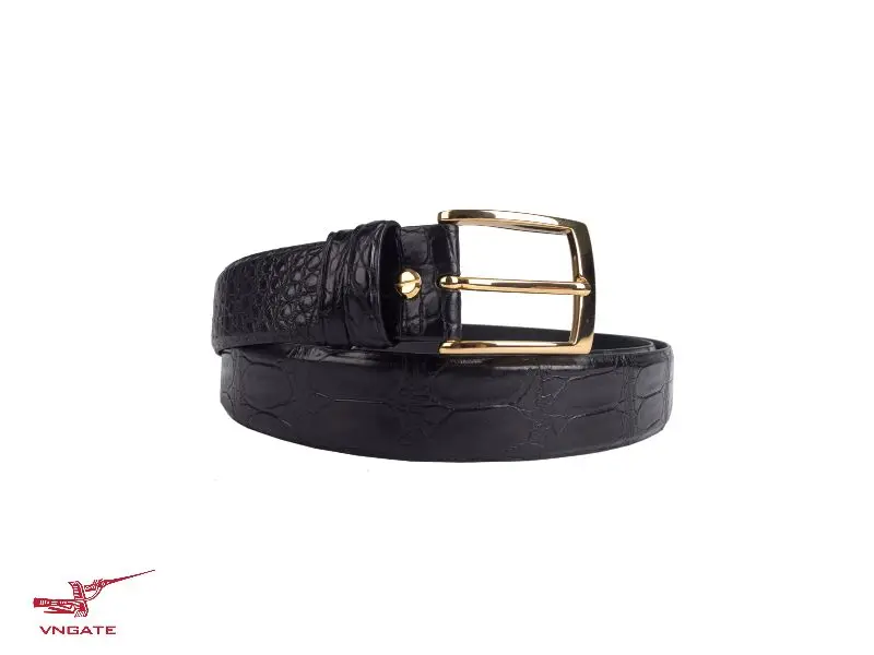 Высококачественный новый дизайн мужской ремень из натуральной кожи страуса