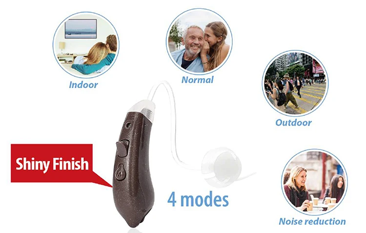Gifts for The Elderly BSCI Rocker Switch Ear Amplifier Medical Hearing Aid