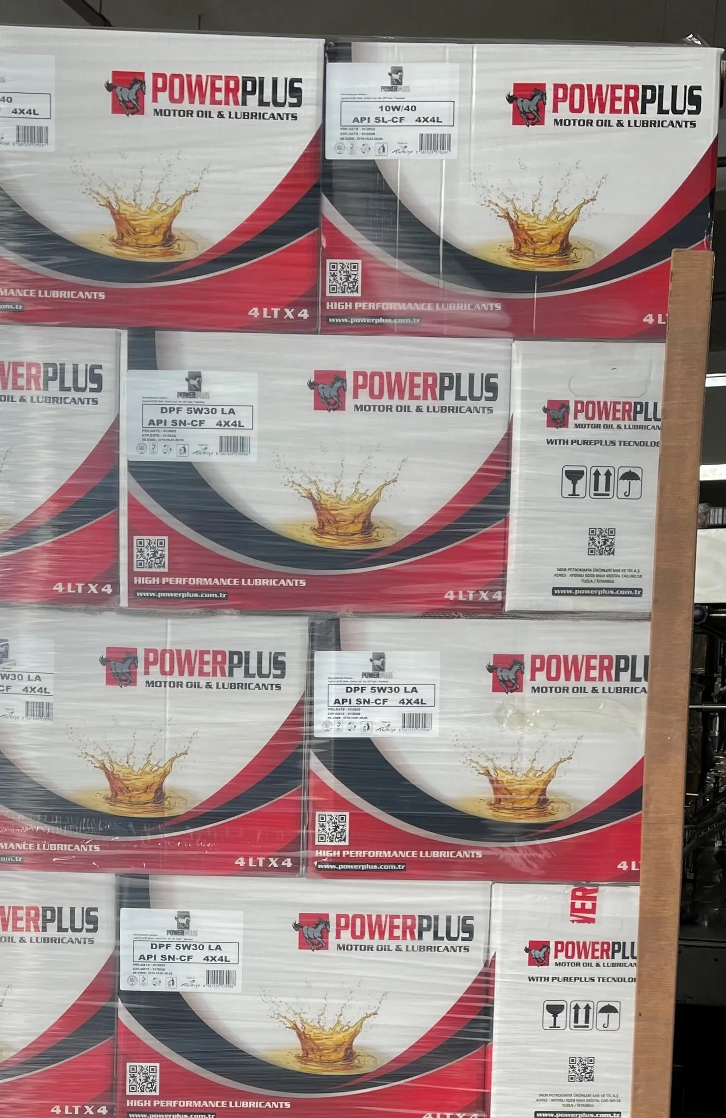 PowerPlus 5w30 SN/CF Full Synthetic High Performance Motor Oil Premium Series 4 Liter Engine Oil Lubricants