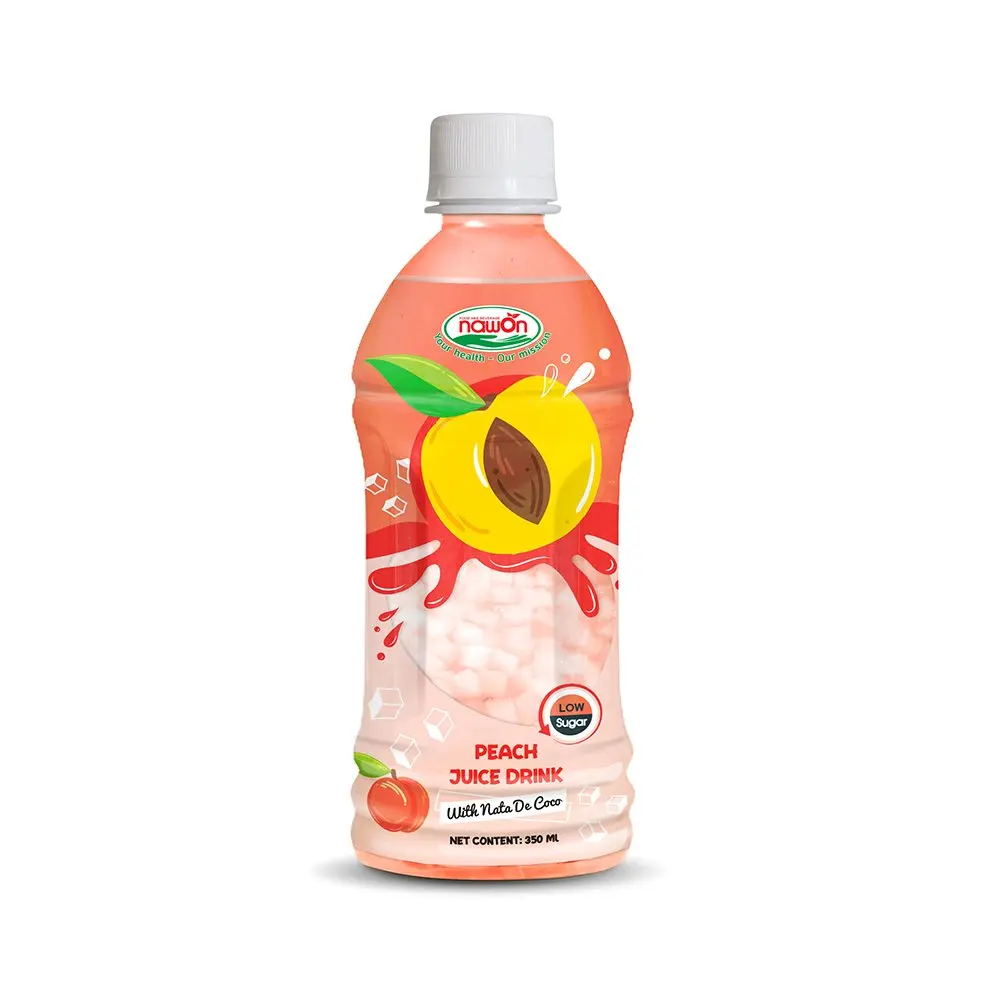 350ml NAWON Organic Nata PET Bottle Vietnam Coconut Juice Fruit & Vegetable Juice Tamarind Fruit Juice Drink 10 % Purity 1 Kg