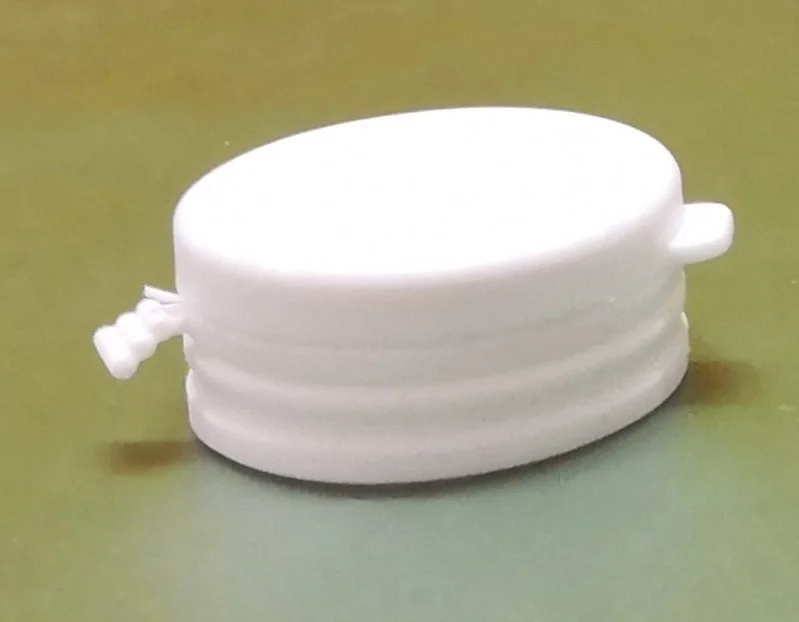 
AMBER MEDICINE GLASS BOTTLE WITH WHITE J CAP (ZA) 