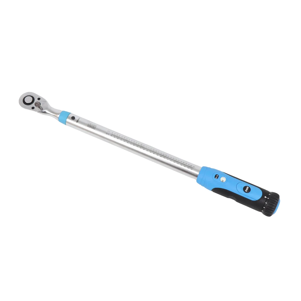 1 2 inch adjustable digital preset 200 nm torque wrench drive tool set