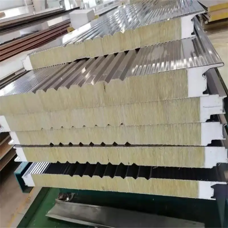 building material  polyurethane/pir/ rock wool sandwich board