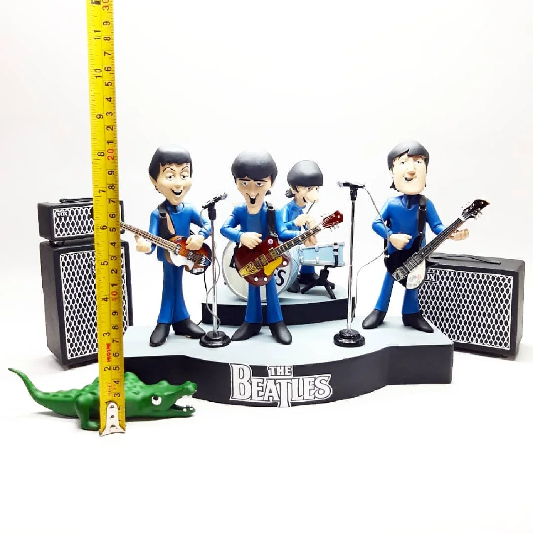 Miniature Action Figure The Beatls Set concert