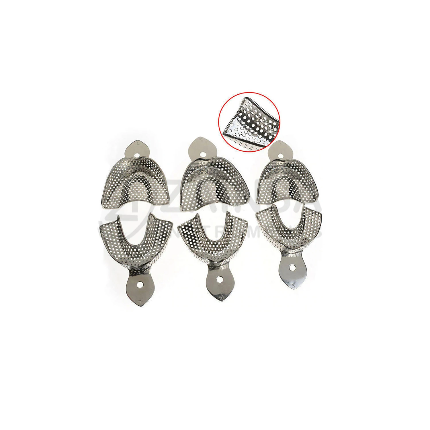 Набор оттиска высококачественное стоматологическое оборудование немецкий комплект из нержавеющей стали для стоматологической хирургии