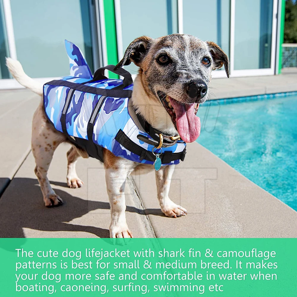 OEM Custom Wholesales Personalized Pet Life Vest Jacket Dog Safety Swimming Life Jacket