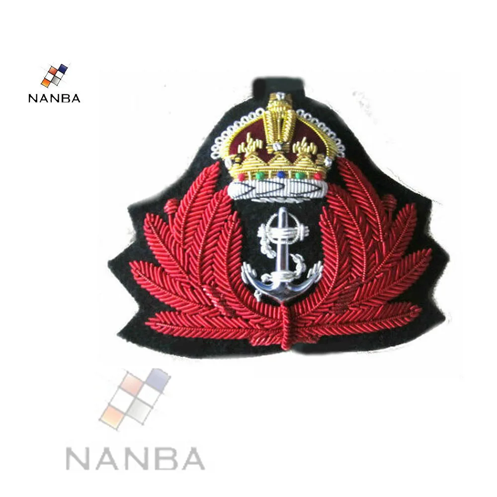 Недорогая Военная униформа карманный значок с металлическим напылением из проволоки в морском стиле армейском для блейзера и