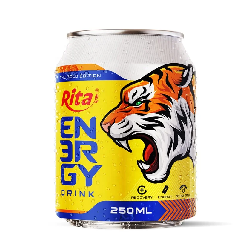 Manufacturers High Quality 250ml Short Red Canned Energy Drink