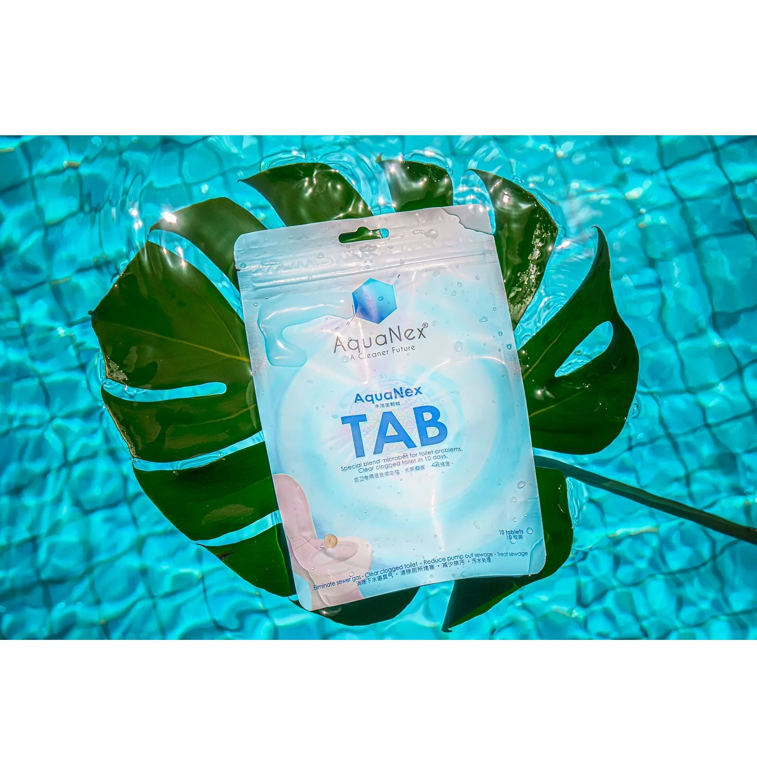 Easy Decomposition Content MicroFIX Tab (10g Pack) Natural Essential Cleaning Agent for Professional Usage