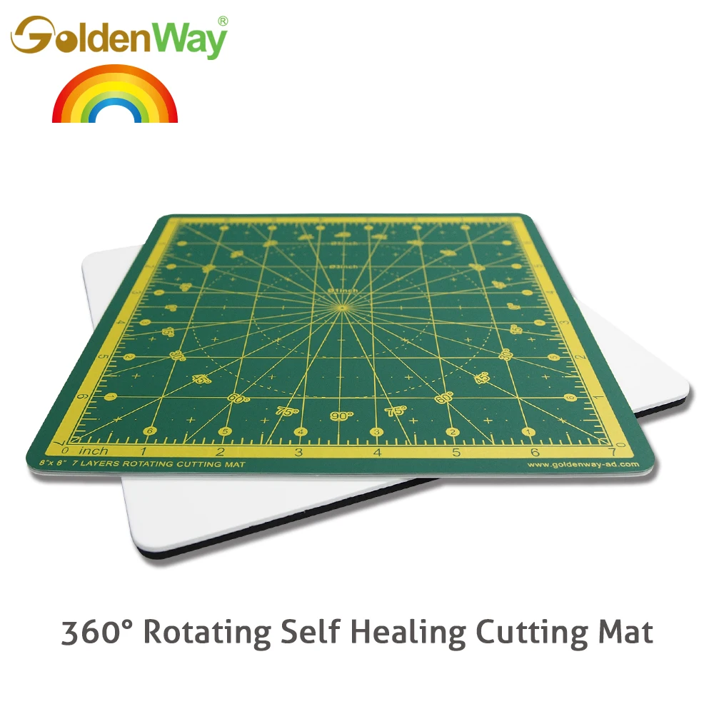 Square Rotatable Sewing Table Cutting Mat Self Healing