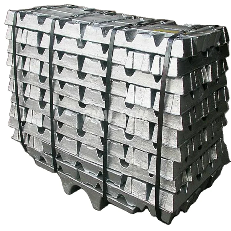 Zn99.995 Zn99.99 Zn99.95 Zn99.5 zinc ingot with high purity Thailand manufacturer supply