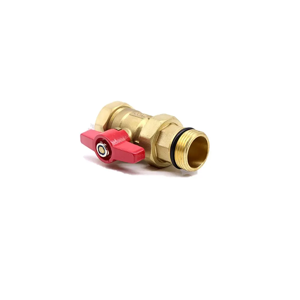 Wholesale brass valve cast iron stem working temperature 120 degree celsius heating plumbing system Vietnam