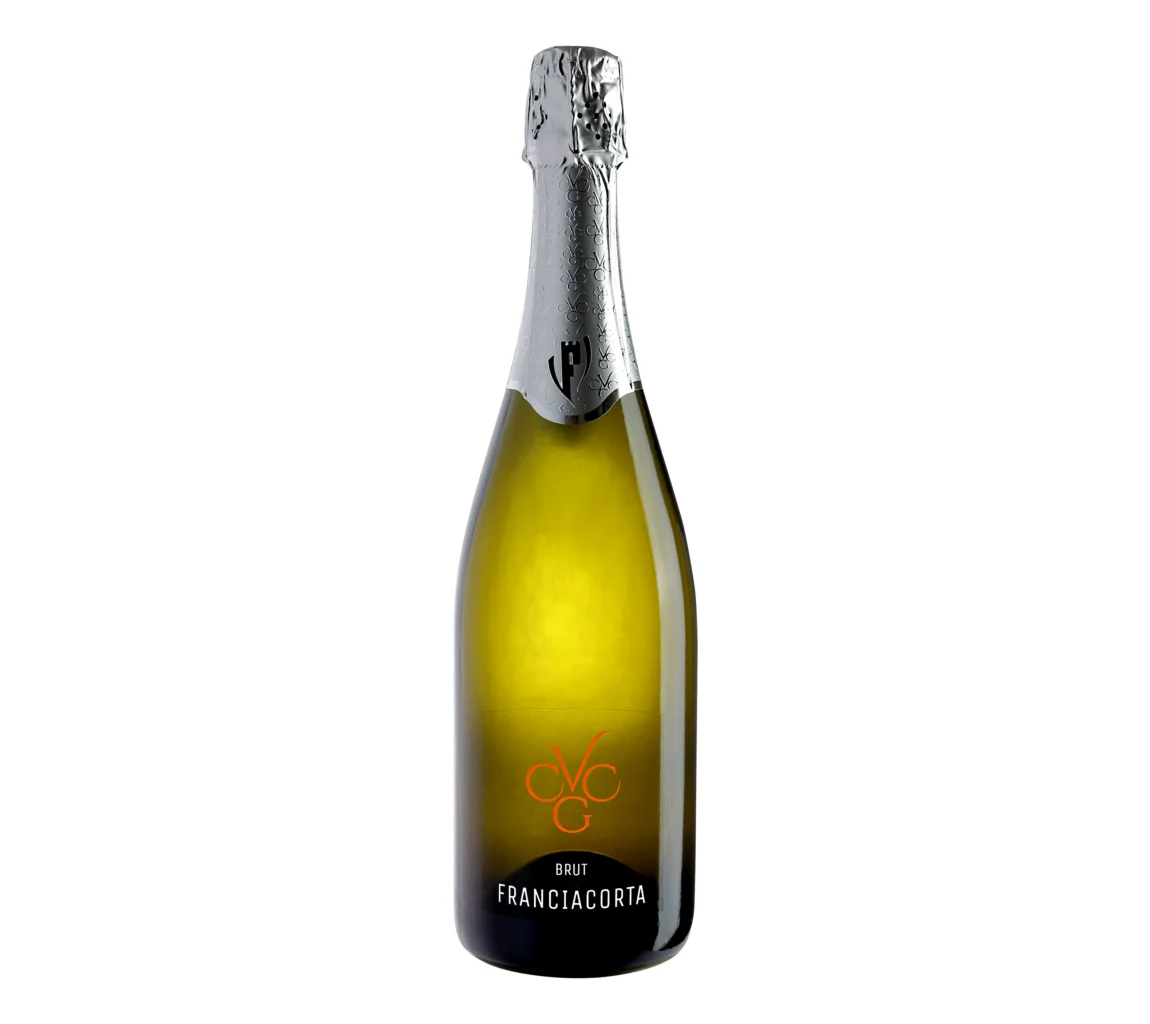 Franciacorta Brut DOCG Brut Wine Italian Sparkling Celebration Glass Bottle Bubbles 750ml vino elegant soft vinho alcoholic beve