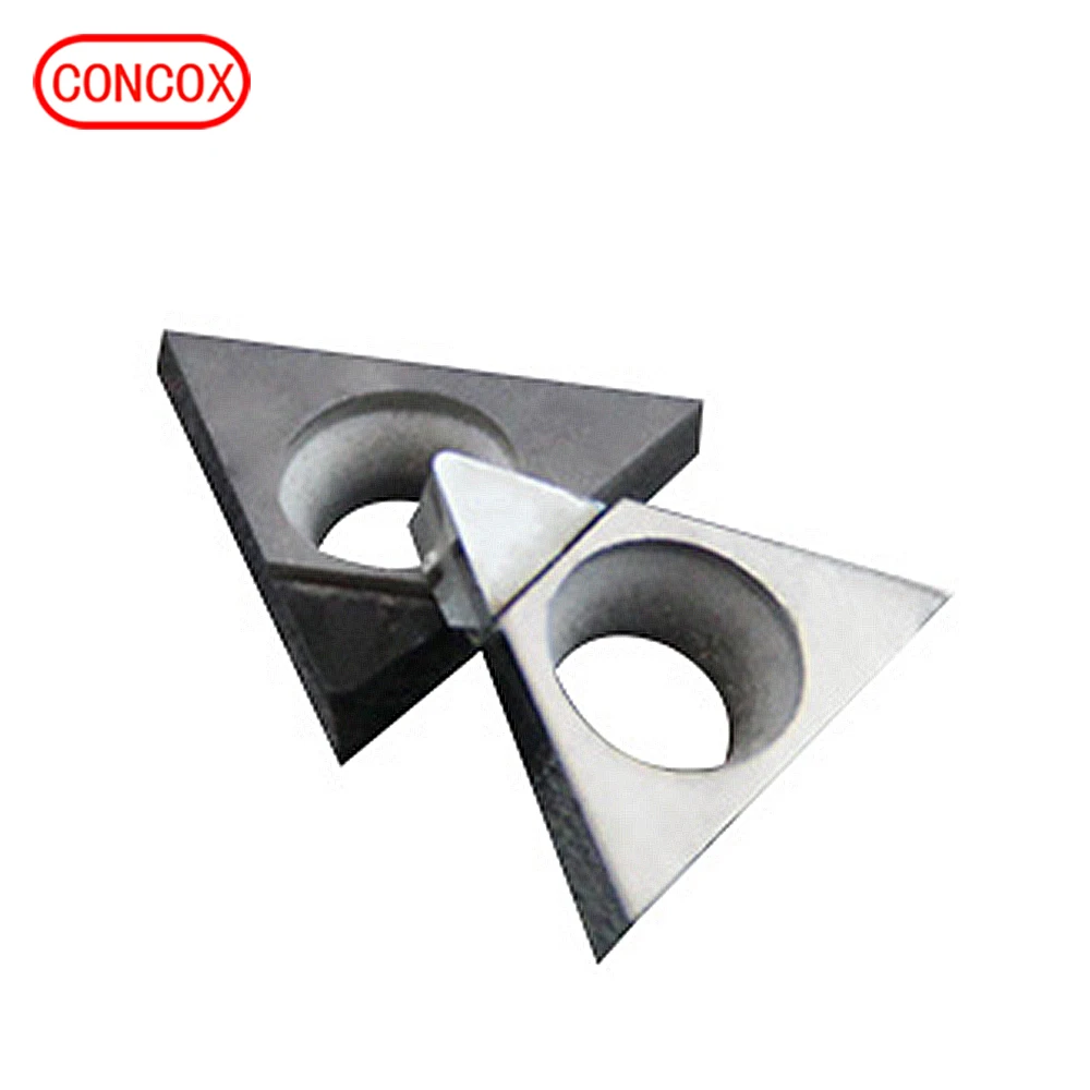 TPGH080204 PCD 2 pieces insert tungsten carbide for steel