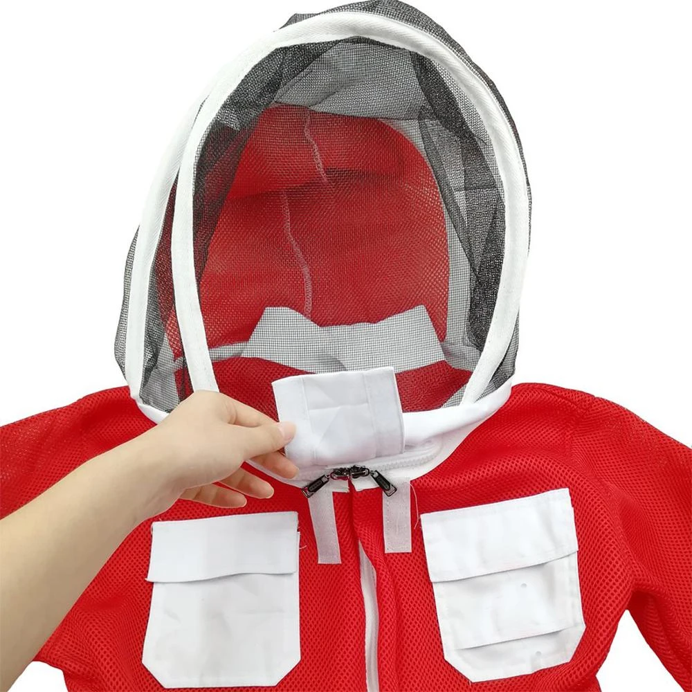 Cotton Ventilated Bees Beekeeping Suit Professional Beekeeper Protection Clothes Factory Beekeeping Jacket Custom TI-BS-004 PK