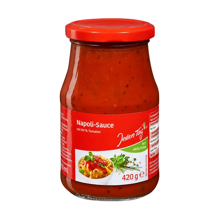 Wholesale Supplier of Top Quality Napoli Pasta Sauce 400ml Made in Germany
