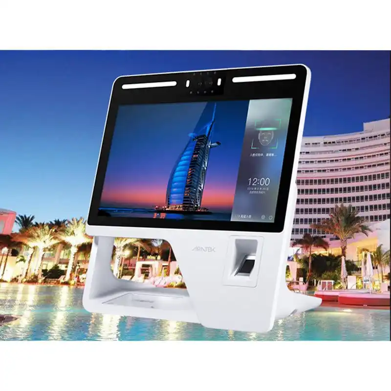 Easy & Secure Visitor Management System Shenzhen Aratek Attendance Machine Biometric Face Recognition Terminal