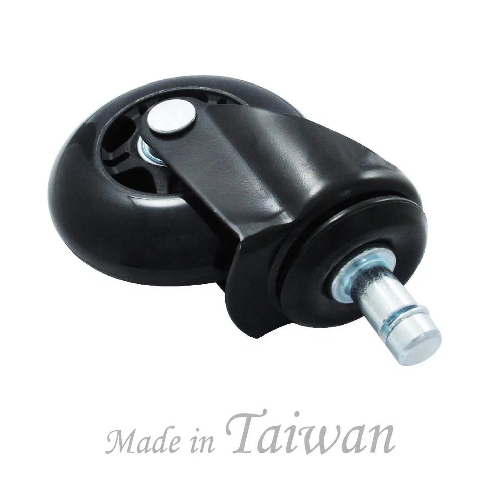 CCE Рицинус 3 дюйма, из PU искусственной кожи, цвета: черный, Rollerblade офисные прокатки стул колеса