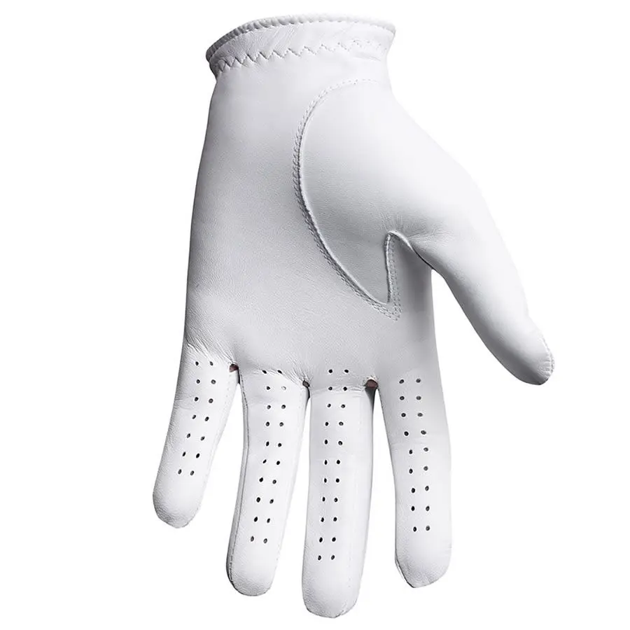 
Customized logo high quality left or right hand cabretta leather golf gloves Custom golf gloves 