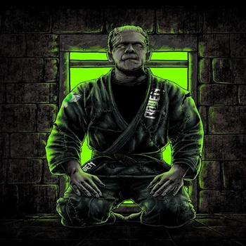 
BJJ Frankenstein Drawstring printing Bag with high quality 