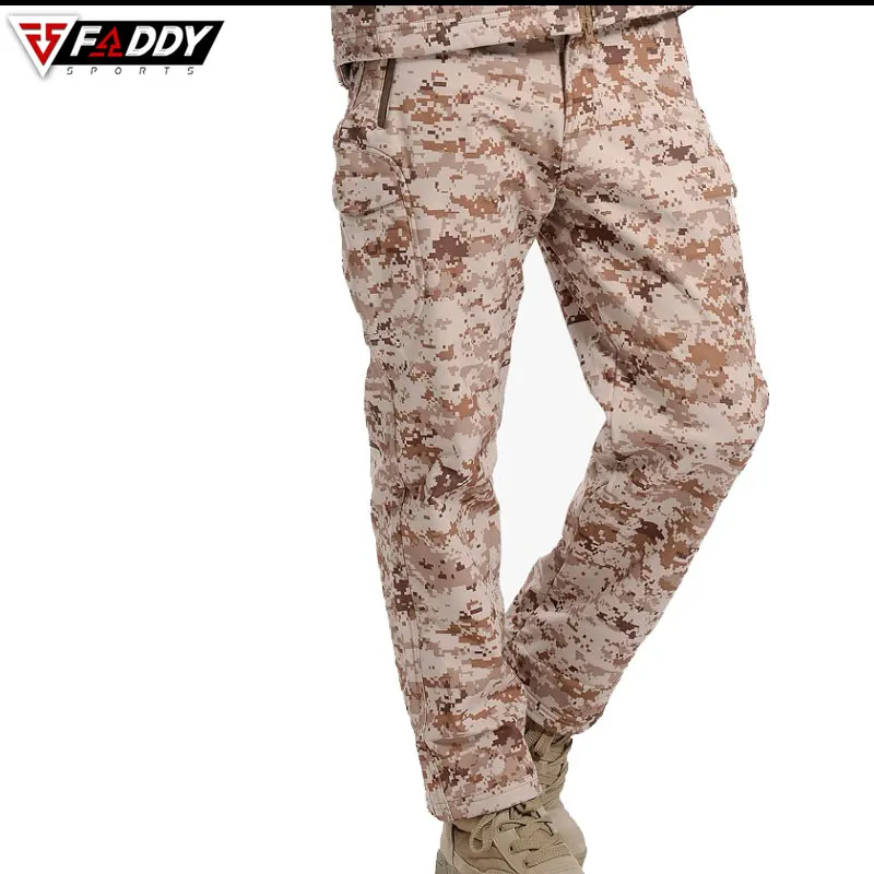 2021 высококачественные камуфляжные брюки охотничьи коматы с наколенниками мягкие снайперские для пейнтбола мужчин