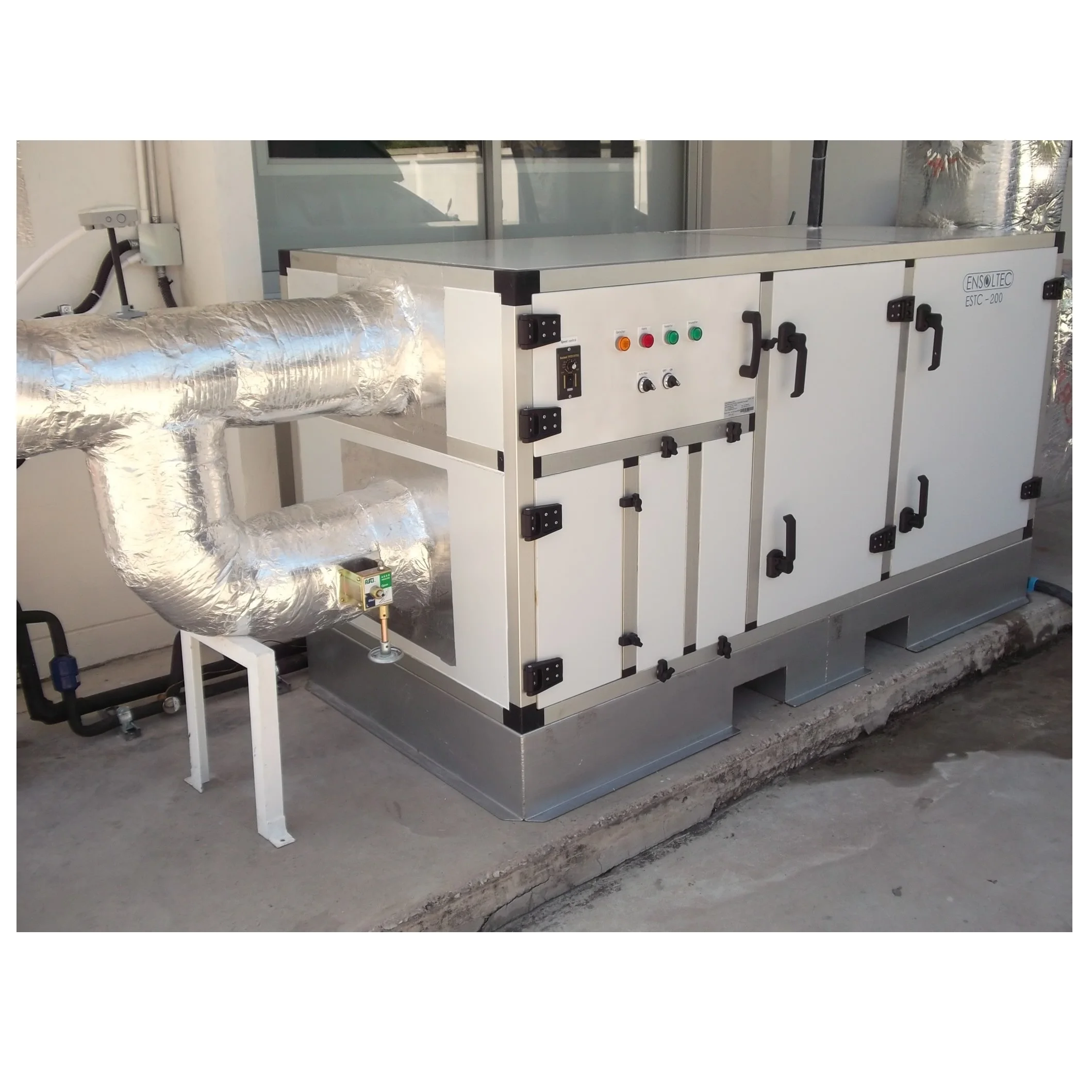 PU Panel Material Electric Power Source Warranty 1 Year Dehumidifier EST- 4500 Export From Thailand