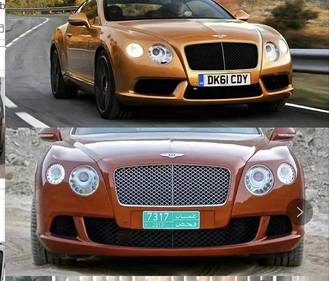 Новый продукт алюминиевая крышка автомобиля для Bentley Continental GT 2016-2018