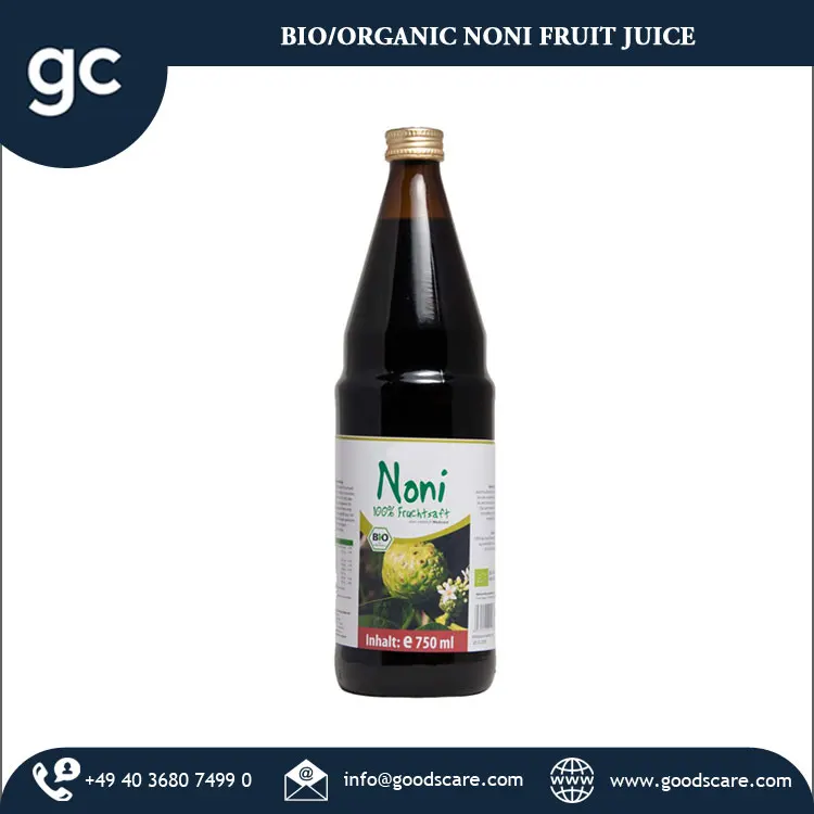 Best Selling Good Quality Made in Germany Private Label Bio/Organic Noni Fruit Juice 750ml for Wholesale Purchase