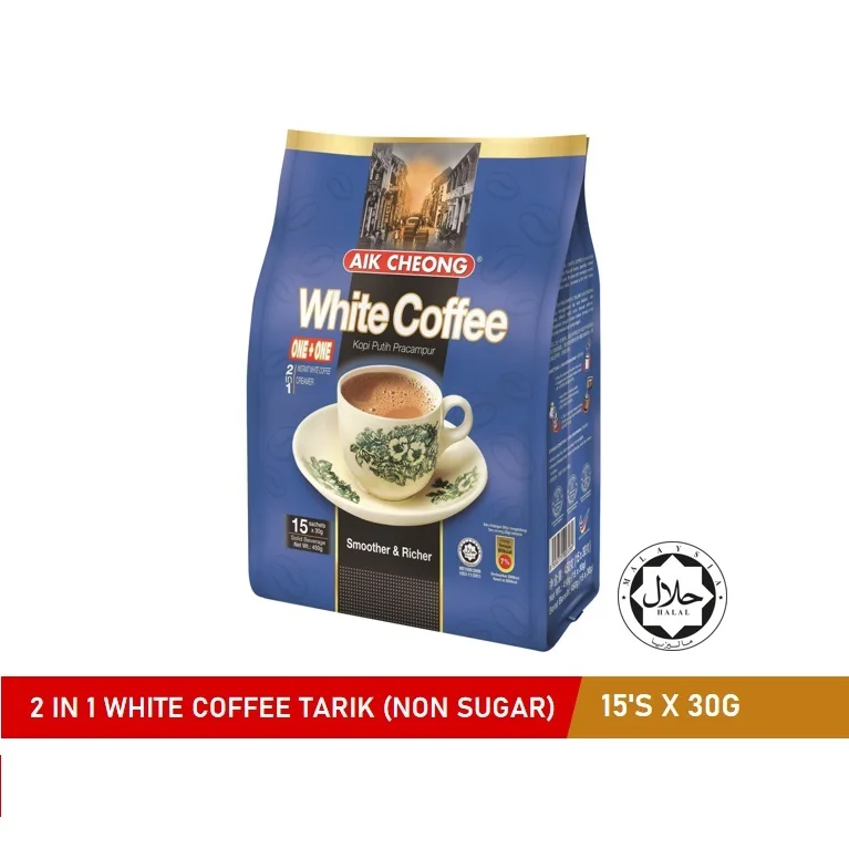 Premium Quality 3 in 1 Malaysia White Coffee Rich Aroma (Original/Less Sugar/Hazelnut/1+1) Comes In 4 Different Option