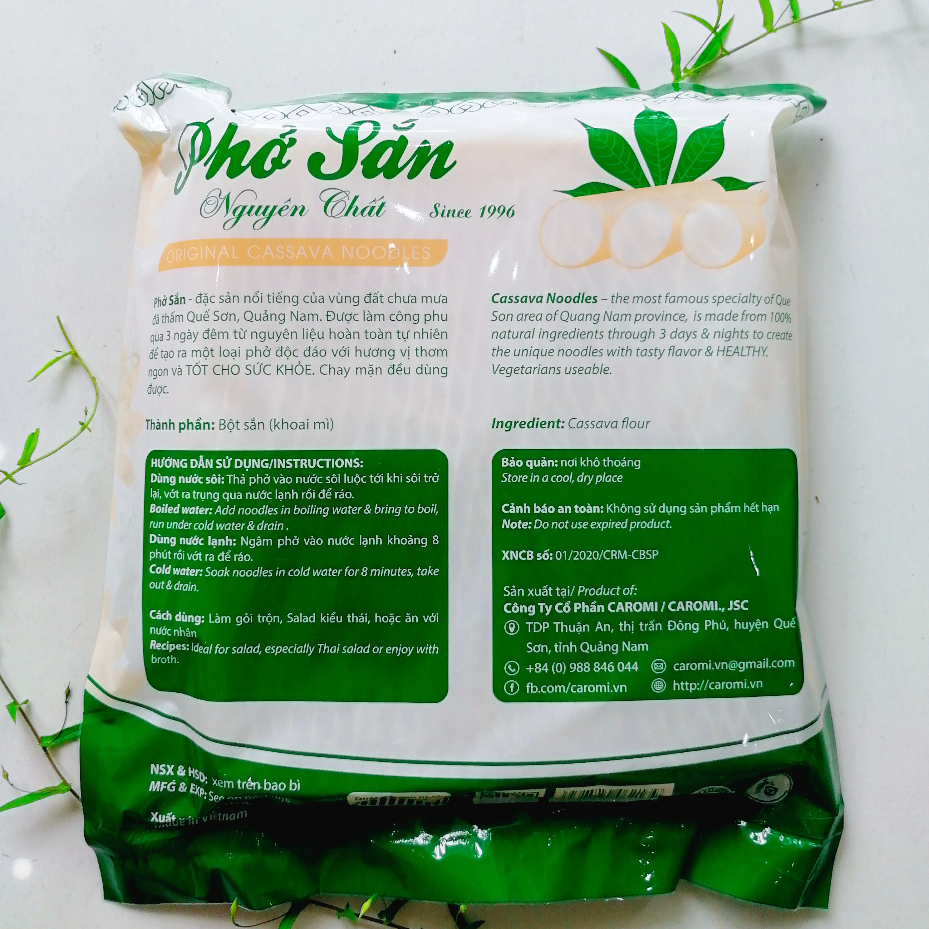 Bestseller noodles from Tapioca Gluten Fee Tasty and High Quality Cassava Noodles