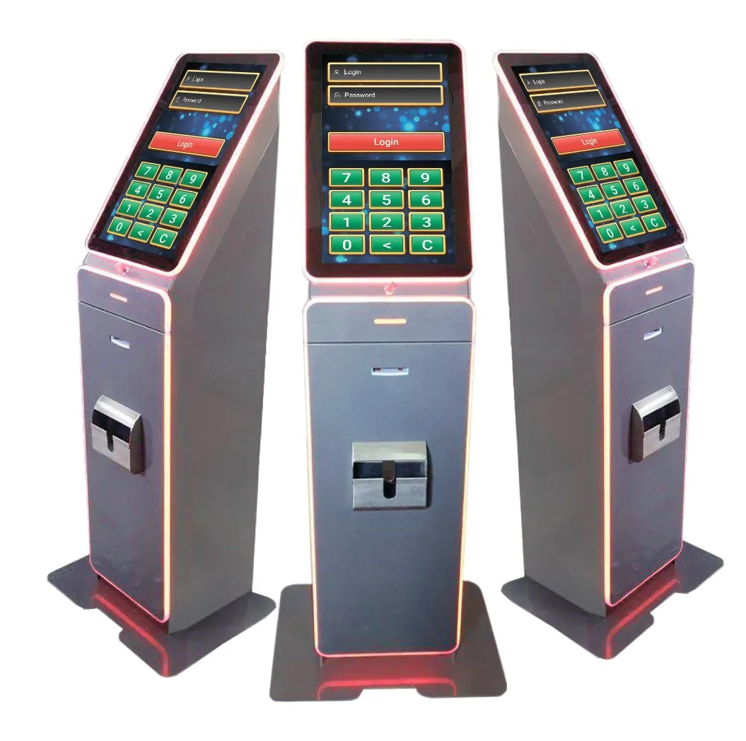 Hardware and soft. Terminal Q3 for gaming shops. Payment terminal kiosk. Perfect Electronic cashier
