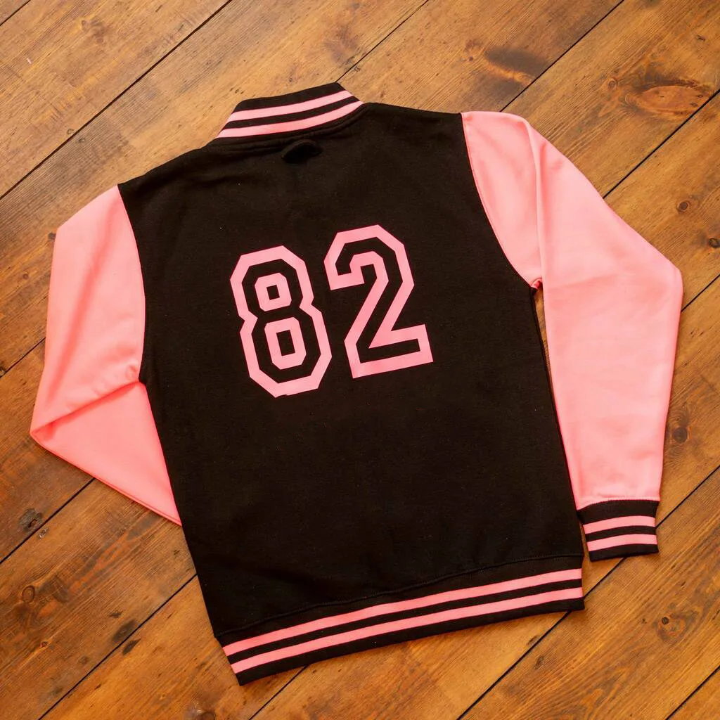 Customizable High Quality Varsity Letterman Jacket Men Women New Casual Style Denim Fabric Zipper Closure Embroidered Winter