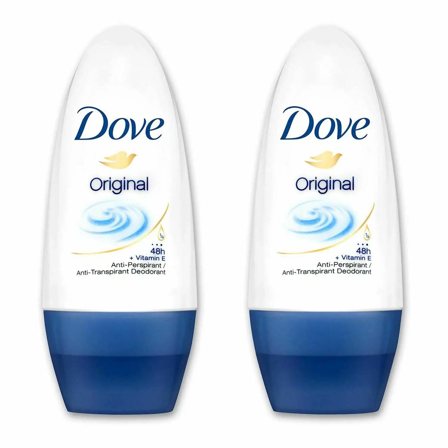 Dove Original ROLL ON Anti-Perspirant Deodorant Alcohol Free 50ml