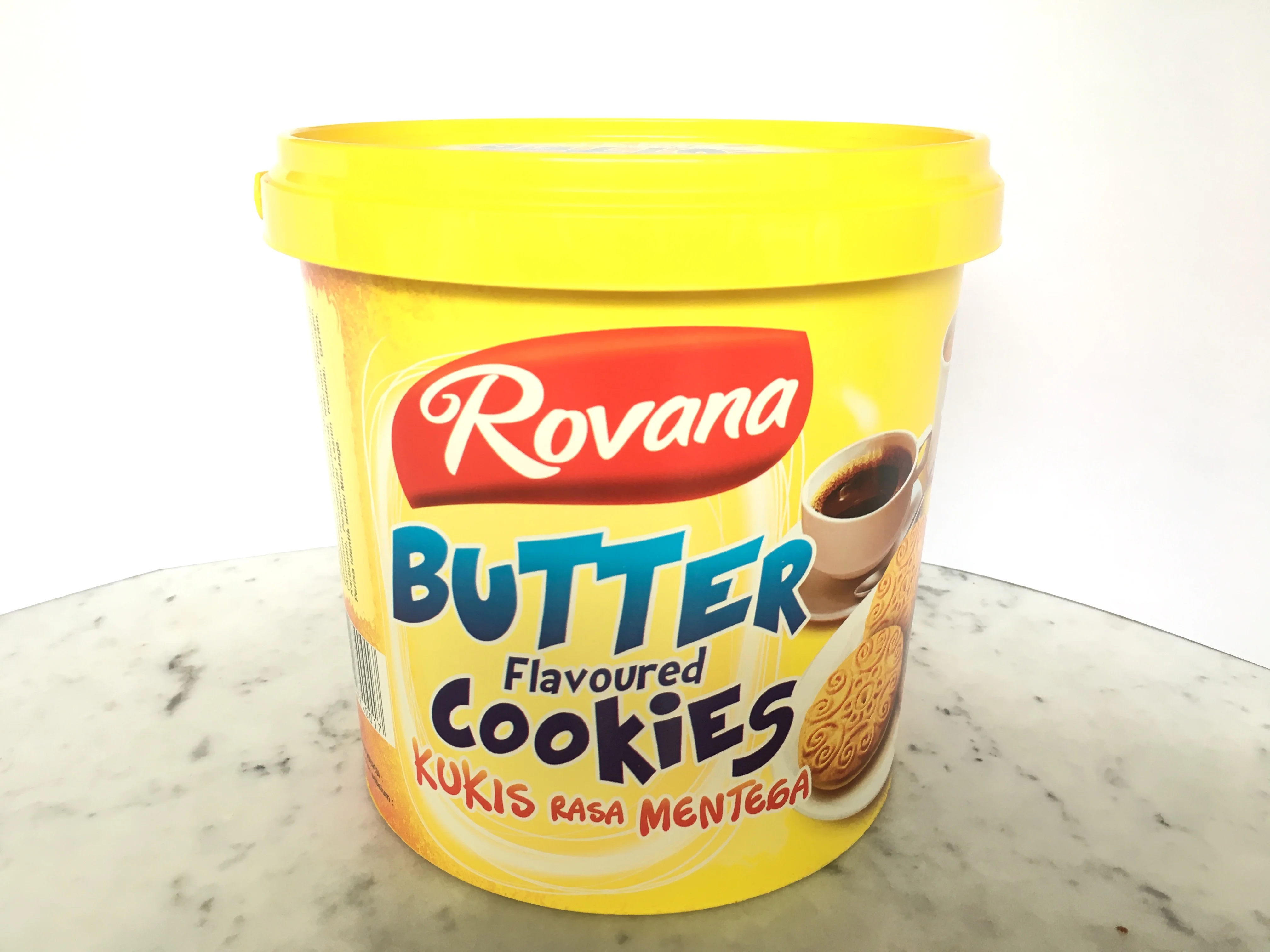 Biscuit Cookies Cracker Wafers Digestive Butter Coconut, Chocolate Flavour Festive Tinned  (300gr x 6 pcs) Rovana - OEM