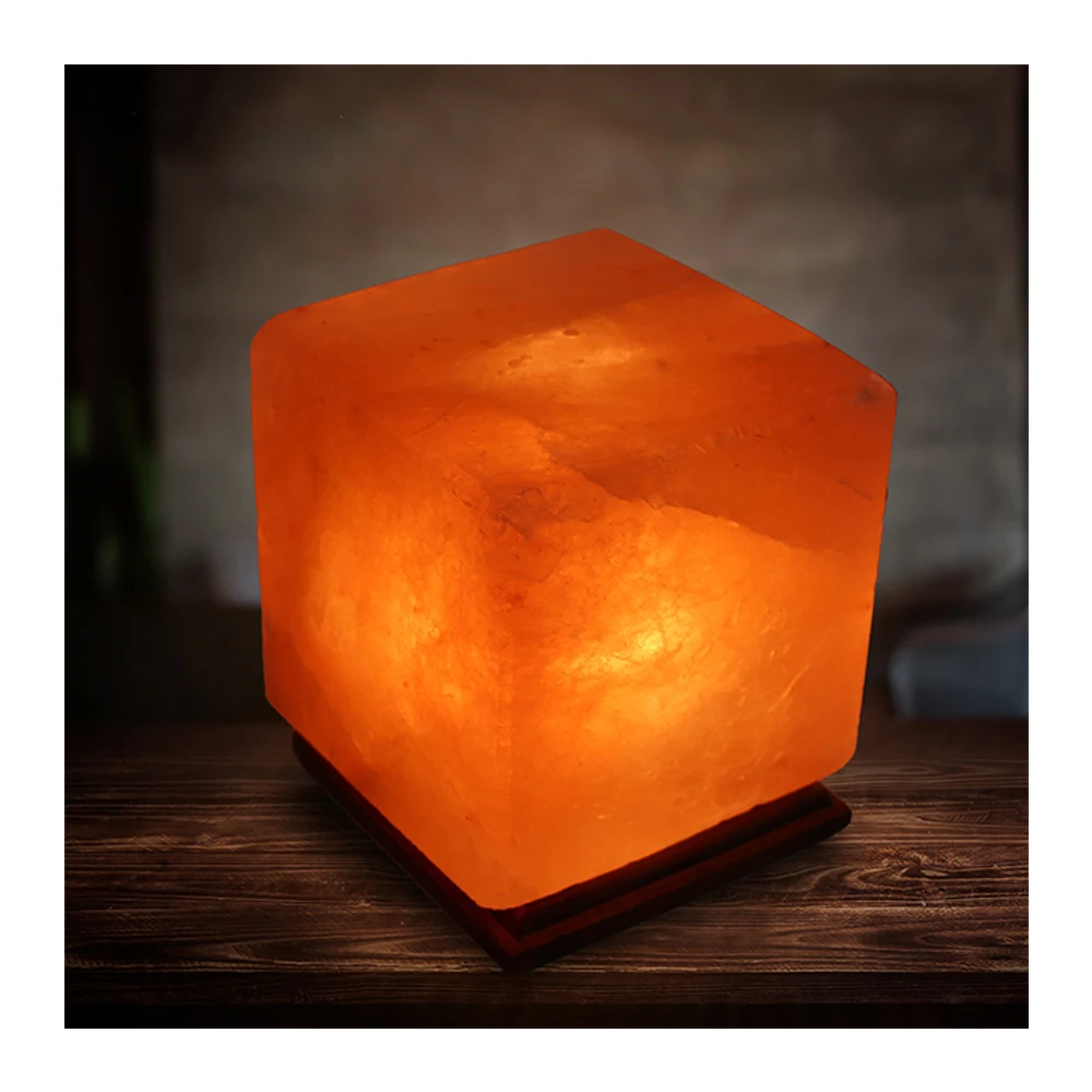 2024 Best Quality Himalayan Natural Pink Salt Lamp Geometrical Design Salt Lamps BY IMPEX PAKISTAN