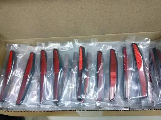 Аксессуары для электроскутера мотоциклетные отражатели красного цвета мотоциклетный отражатель в стиле ретро с боковым задним