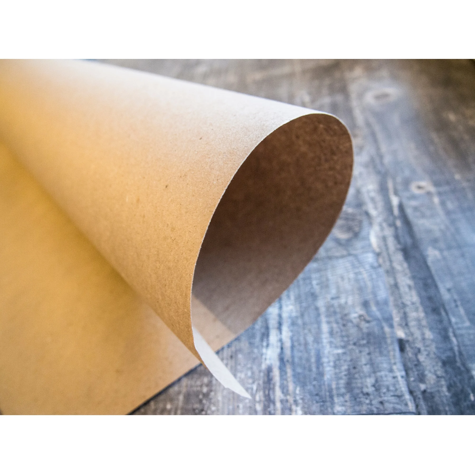 Brown Kraft Paper Roll Thick And Thin GSM 47 53 Customized From Supplier Malaysia