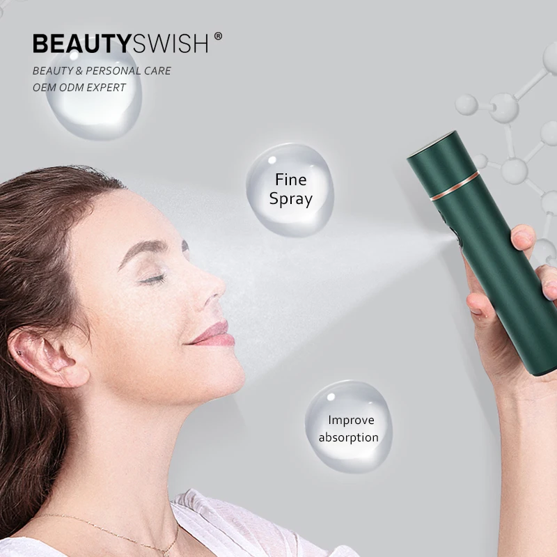 OEM Portable Handheld Facial Oxygen Jet Nano Mister Machine Facial Oxygen Jet Facial Sprayer Essence Spray Device for Home Use